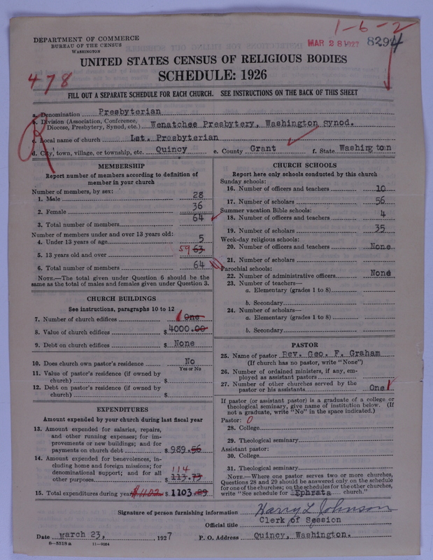 Scan of Presbyterian Church in the United States of America: 8294