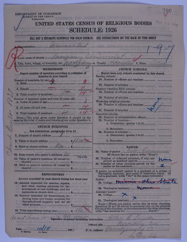 Scan of Universalist Church: 319