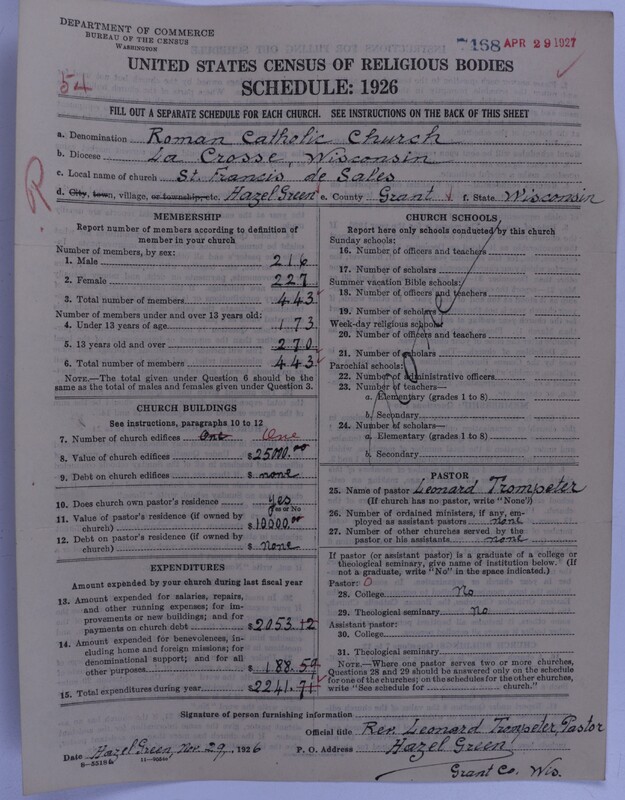 Scan of Roman Catholic Church: 7468
