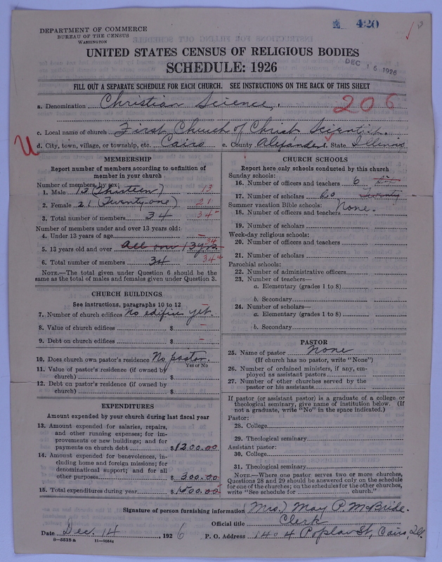 Scan of Church of Christ, Scientist: 420