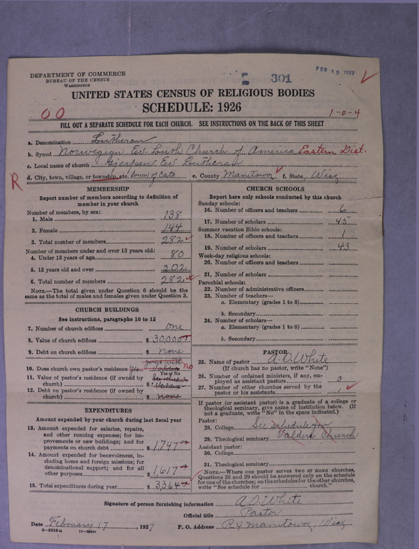 Scan of Norwegian Lutheran Church of America: 301