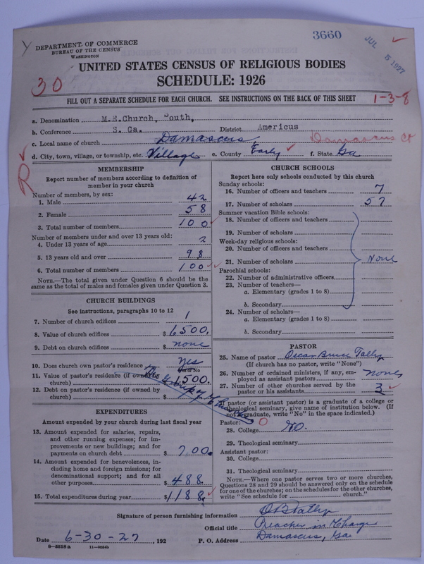 Scan of Methodist Episcopal Church, South: 3660