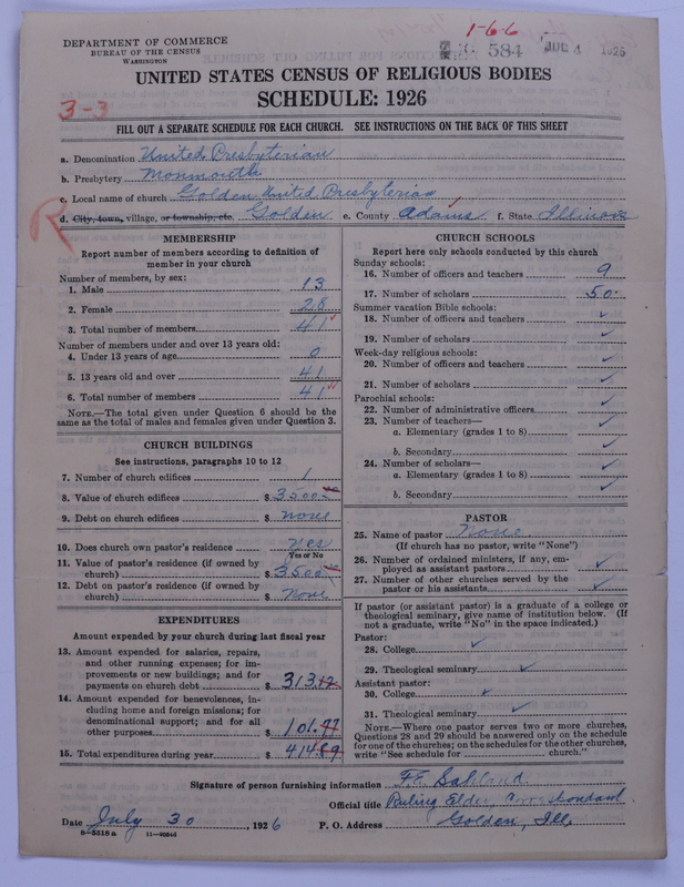 Scan of United Presbyterian Church of North America: 584
