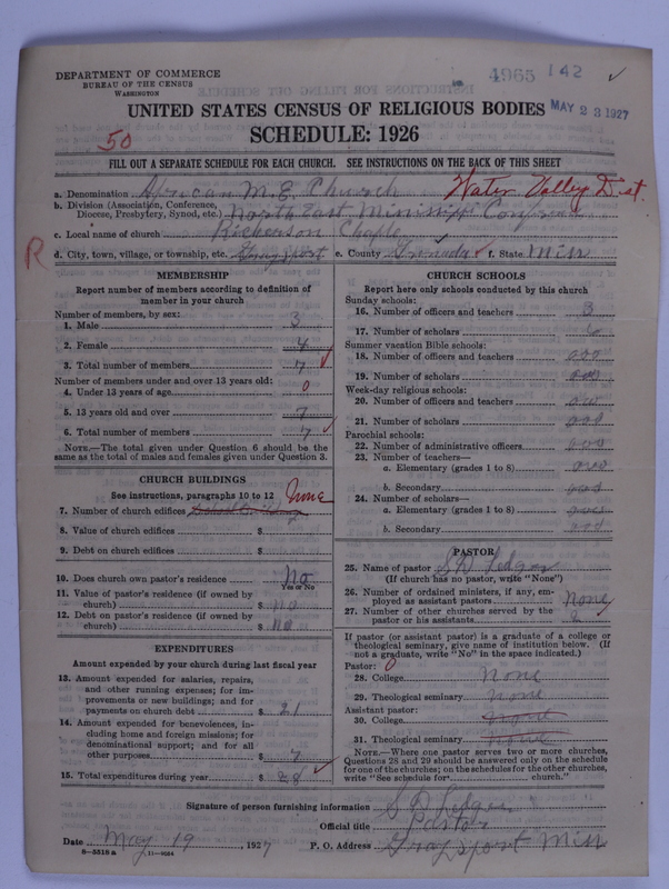 Scan of African Methodist Episcopal Church: 4965