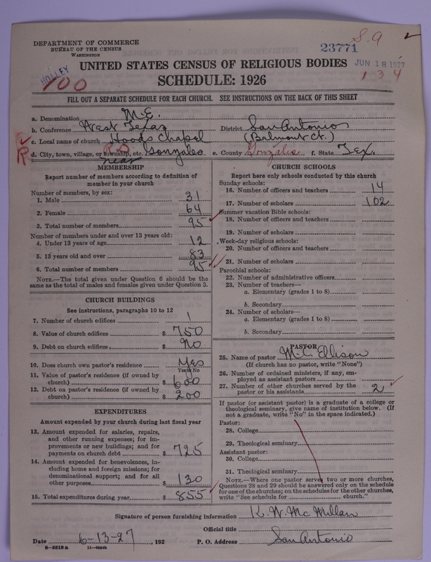 Scan of Methodist Episcopal Church: 23771