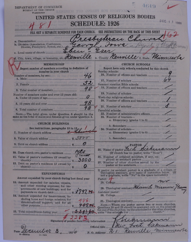 Scan of Presbyterian Church in the United States of America: 4619