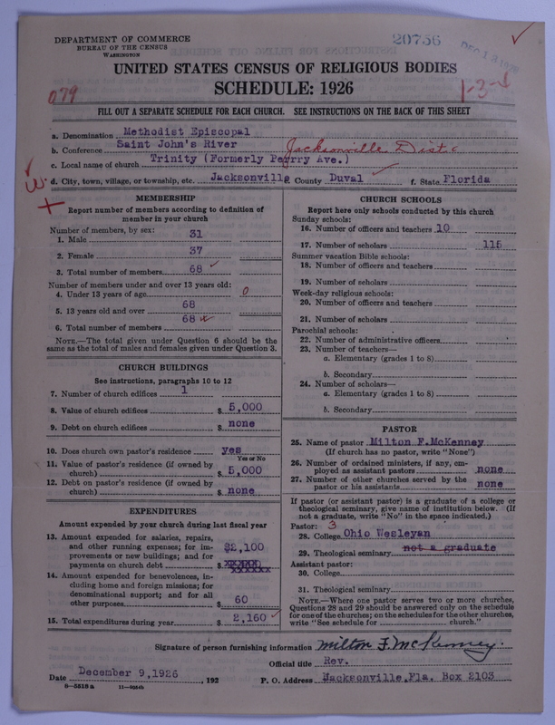 Scan of Methodist Episcopal Church: 20756