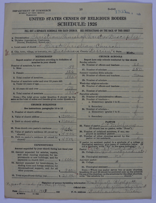 Scan of Disciples of Christ: 1955