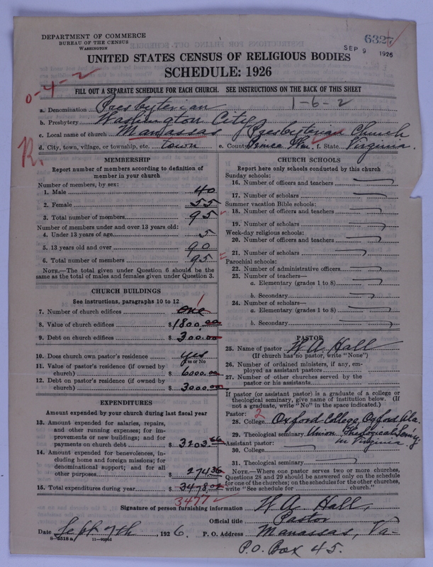 Scan of Presbyterian Church in the United States of America: 6327