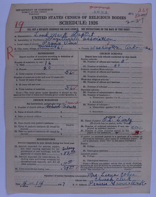 Scan of Landmark Baptist of America: 269