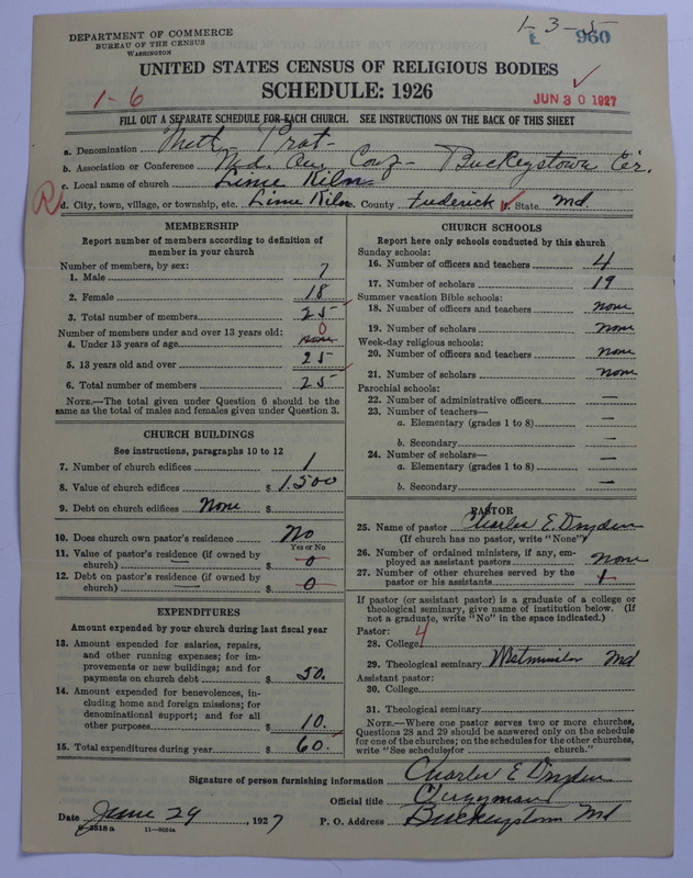 Scan of Methodist Protestant Church: 960