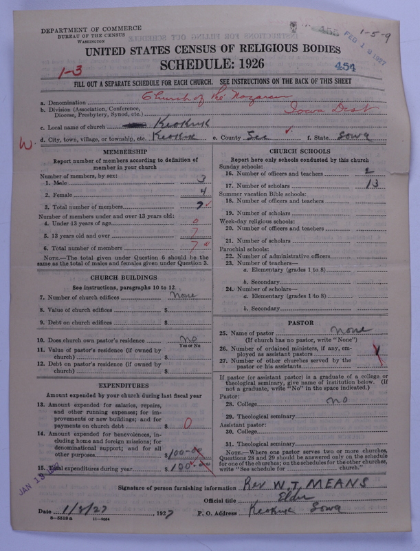 Scan of Church of the Nazarene: 454
