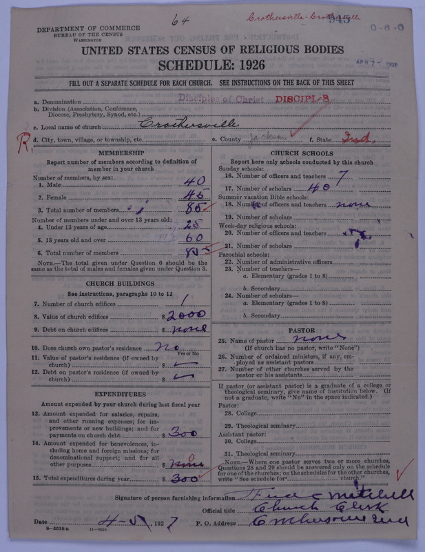 Scan of Disciples of Christ: 945