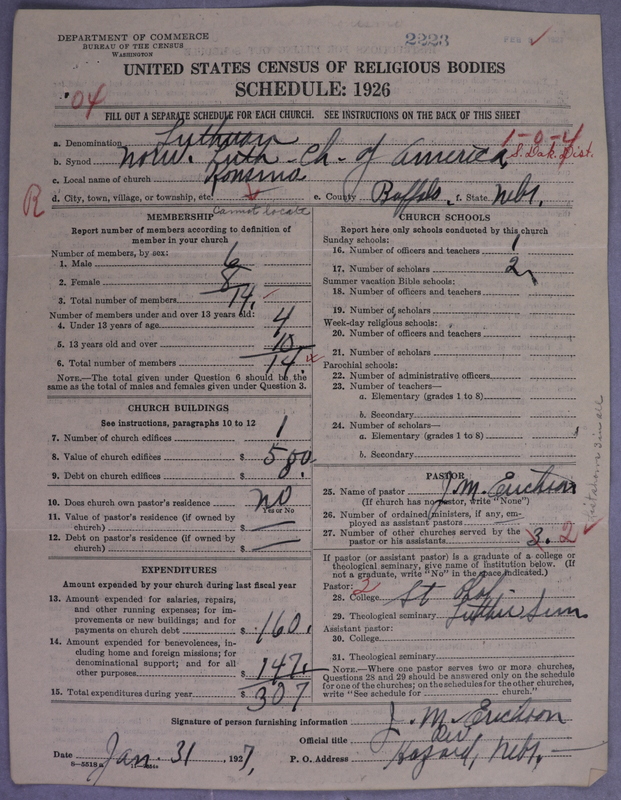 Scan of Norwegian Lutheran Church of America: 2223