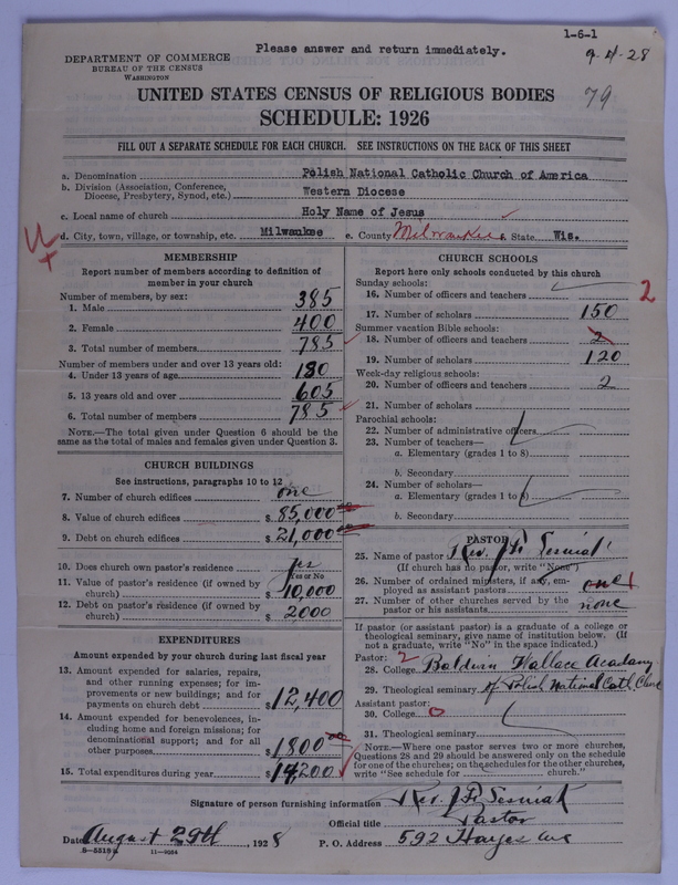 Scan of Polish National Catholic Church of America: 79