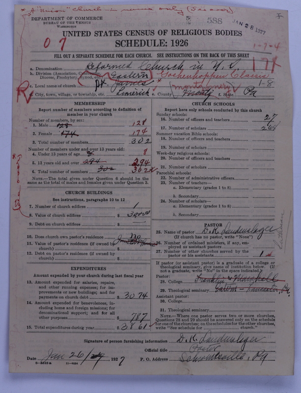 Scan of Reformed Church in the United States: 588