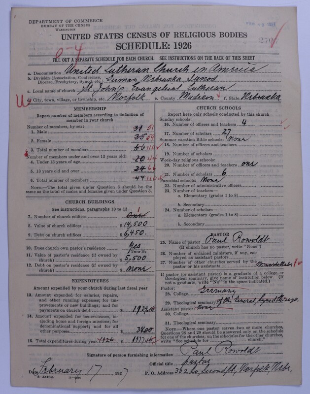 Scan of United Lutheran Church in America: 2707