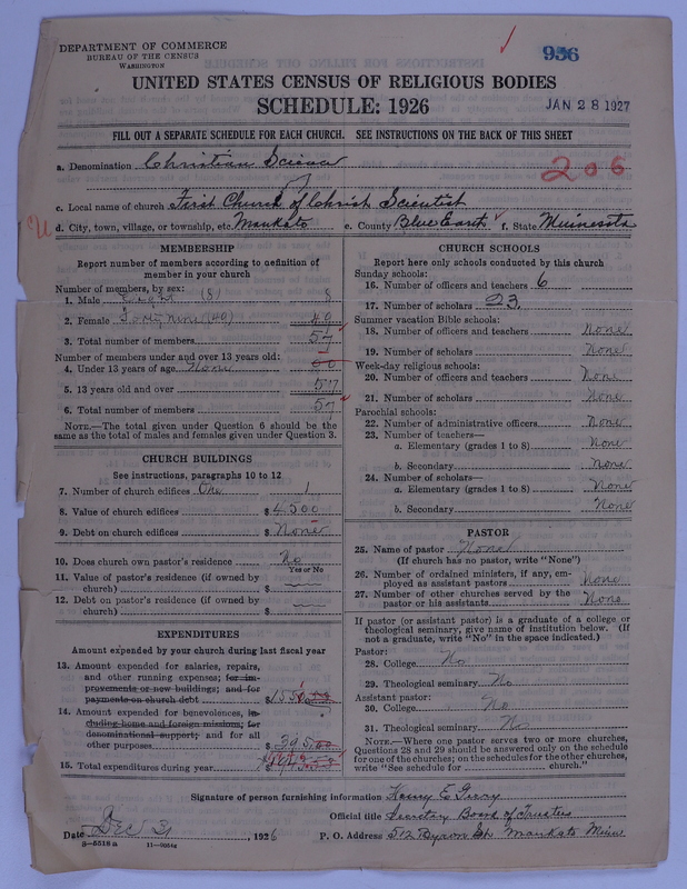 Scan of Church of Christ, Scientist: 956