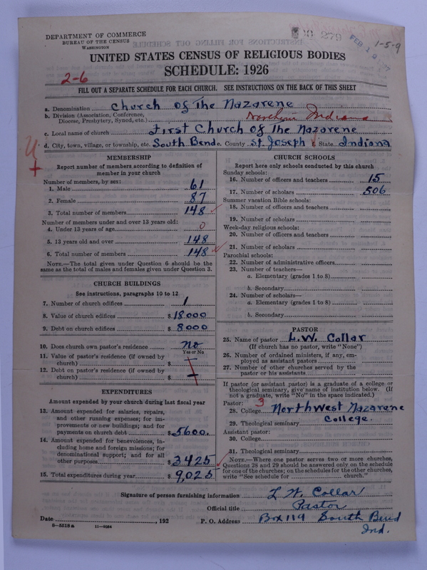 Scan of Church of the Nazarene: 279