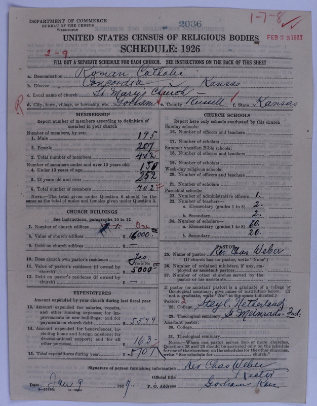 Scan of Roman Catholic Church: 2036