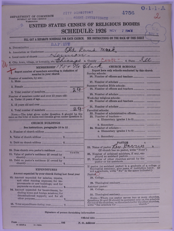 Scan of Negro Baptists: 4756