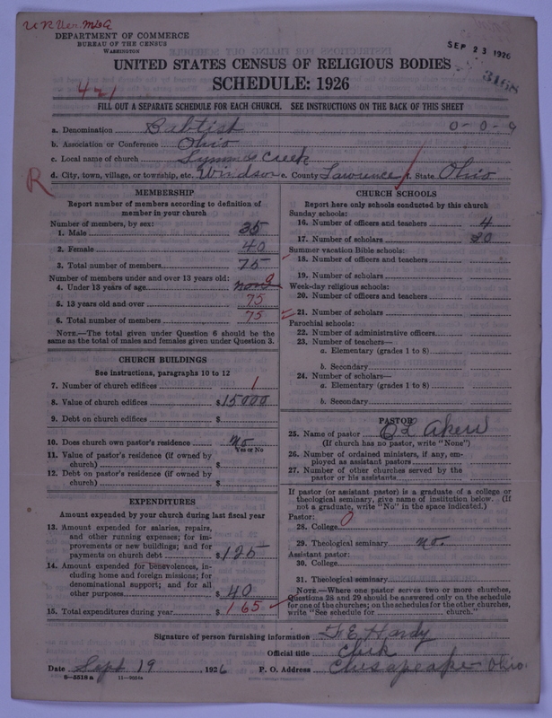 Scan of Northern Baptist Convention: 3168