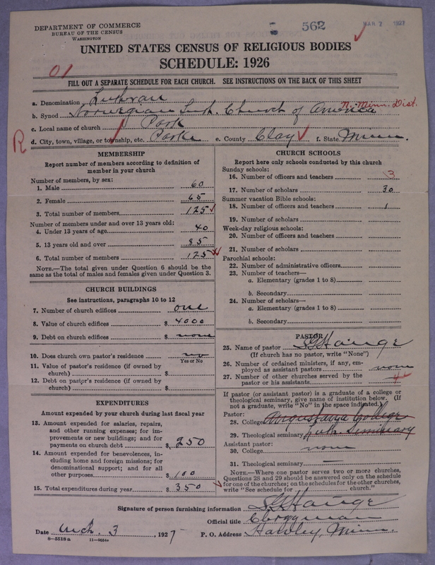 Scan of Norwegian Lutheran Church of America: 562