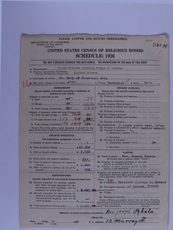 Scan of Polish National Catholic Church of America: 1