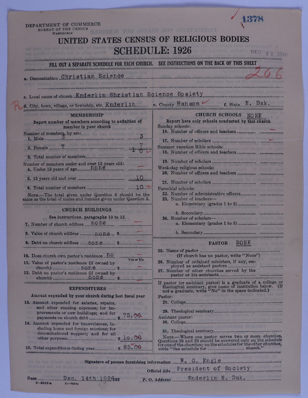 Scan of Church of Christ, Scientist: 1378