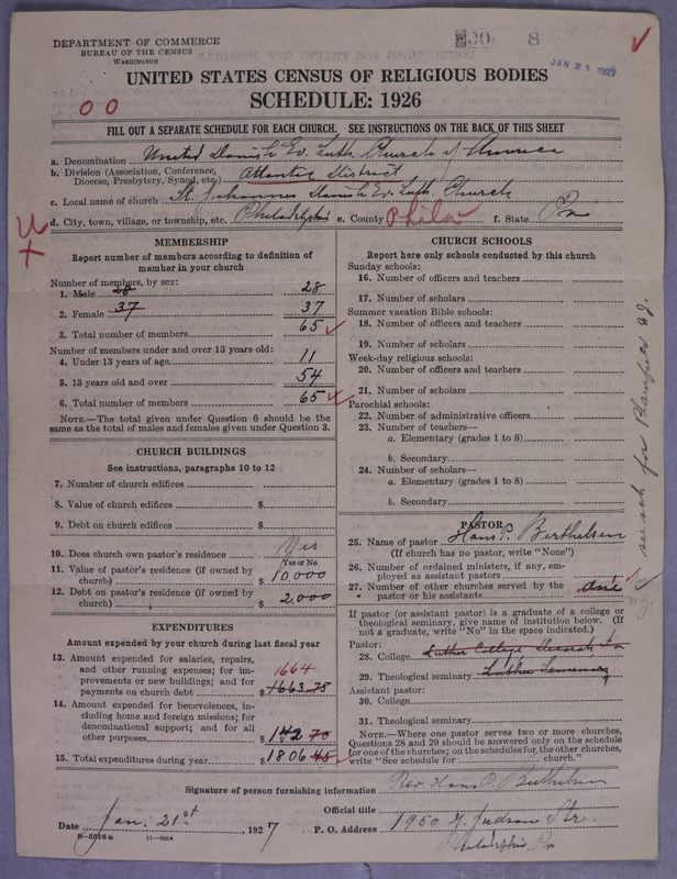 Scan of United Danish Evangelical Lutheran Church in America: 8