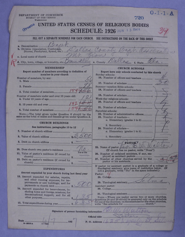 Scan of Negro Baptists: 720