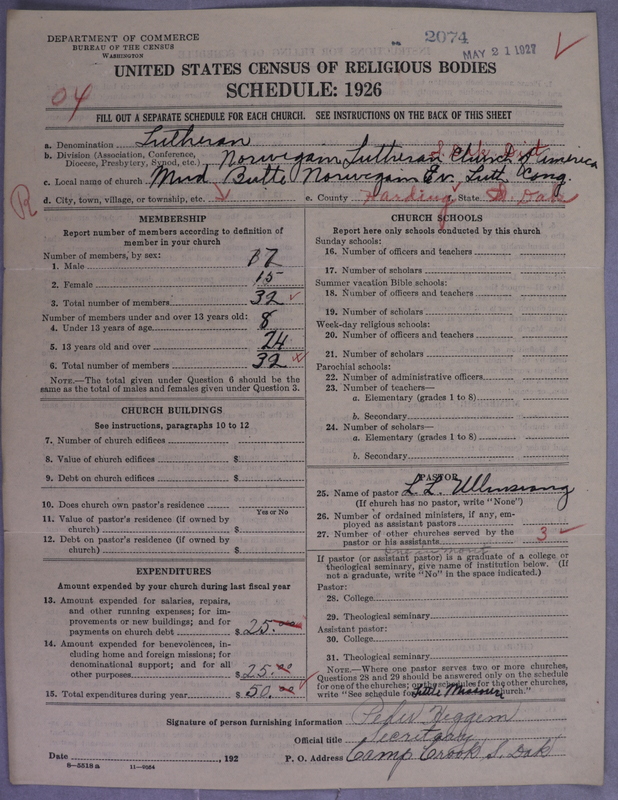 Scan of Norwegian Lutheran Church of America: 2074