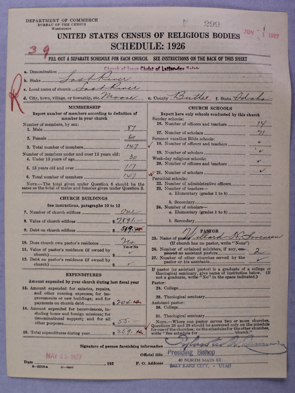 Scan of Church of Jesus Christ of Latter-day Saints: 299