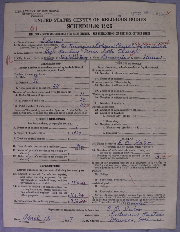 Scan of Norwegian Lutheran Church of America: 972
