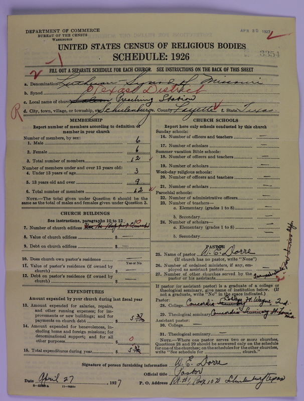 Scan of Evangelical Lutheran Synodical Conference of America: Evangelical Lutheran Synod of Missouri, Ohio, and Other States: 3354