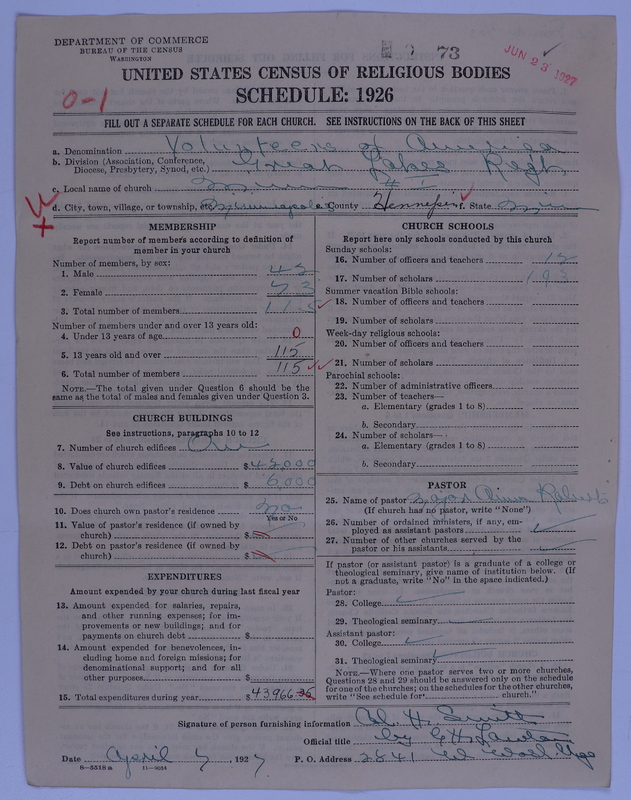 Scan of Volunteers of America: 73