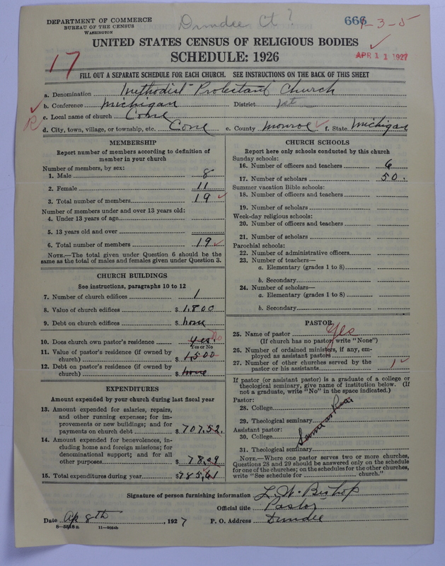 Scan of Methodist Protestant Church: 666