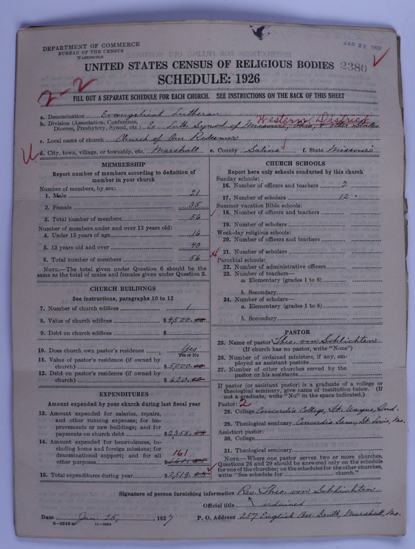 Scan of Evangelical Lutheran Synodical Conference of America: Evangelical Lutheran Synod of Missouri, Ohio, and Other States: 2380