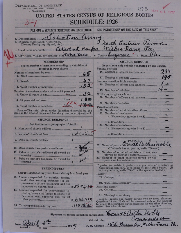 Scan of Salvation Army: 275