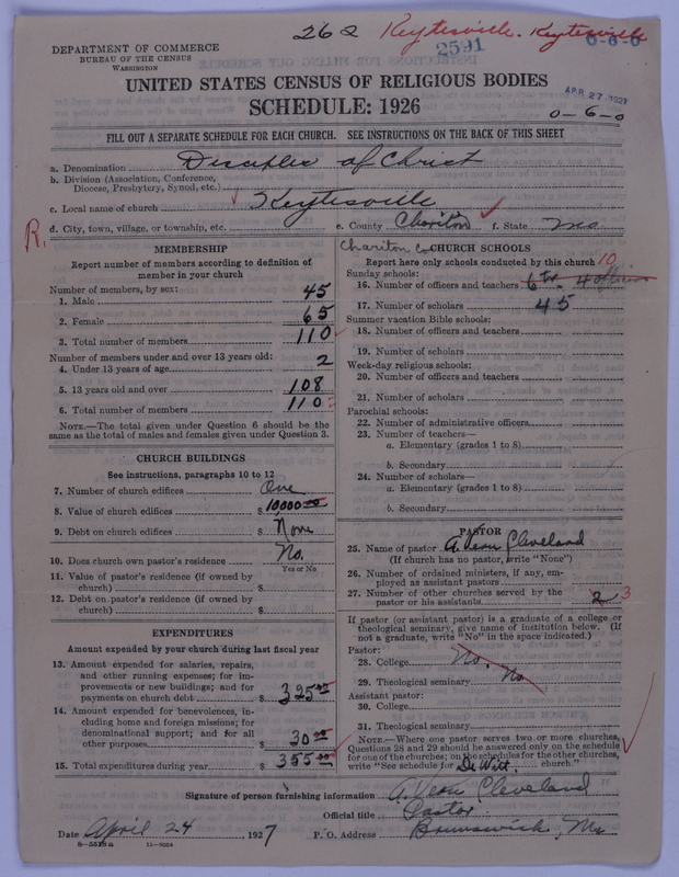 Scan of Disciples of Christ: 2591
