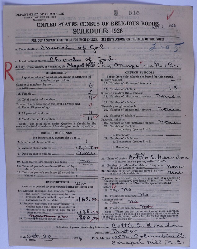 Scan of Church of God (Headquarters, Anderson, Ind.): 546