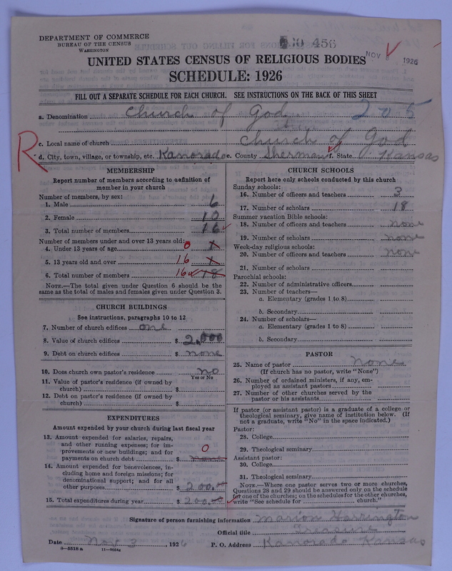 Scan of Church of God (Headquarters, Anderson, Ind.): 456