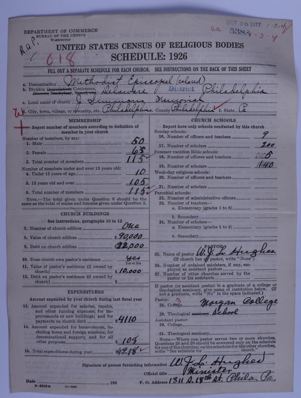 Scan of Methodist Episcopal Church: 5388