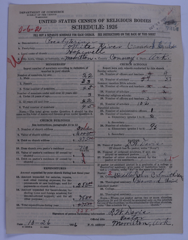 Scan of Presbyterian Church in the United States of America: 7214