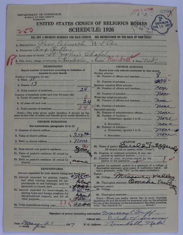 Scan of Presbyterian Church in the United States of America: 5791
