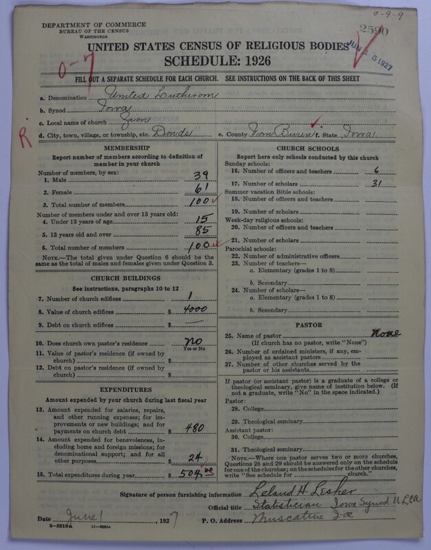 Scan of United Lutheran Church in America: 2590