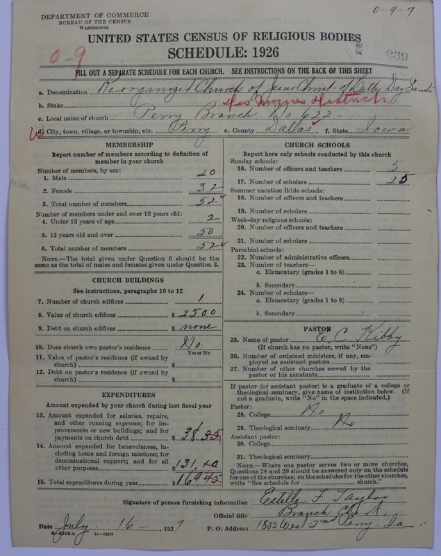 Scan of Reorganized Church of Jesus Christ of Latter Day Saints: 239