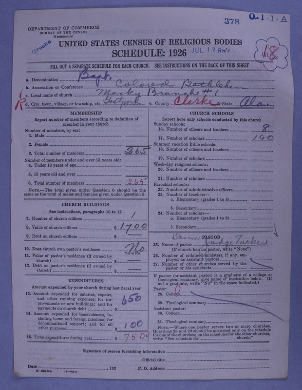 Scan of Negro Baptists: 378