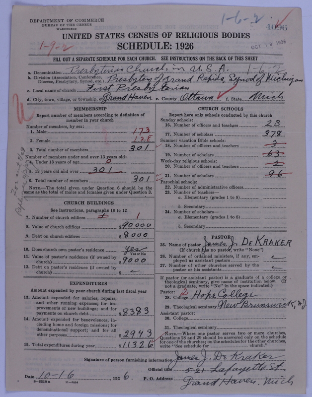 Scan of Presbyterian Church in the United States of America: 4096