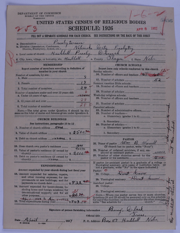 Scan of Presbyterian Church in the United States of America: 5856
